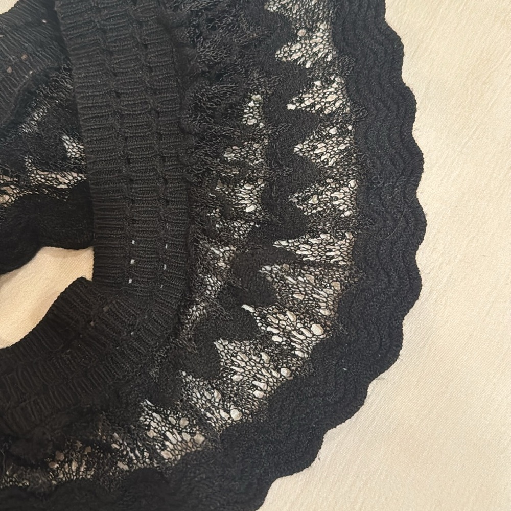 Sezane Faustine Ruffle Blouse Top Size Small - Picture 4 of 6